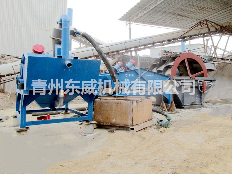 廣西石粉洗沙設(shè)備安裝完成